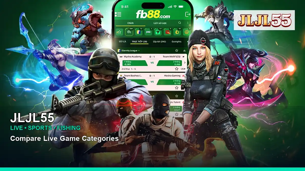 JLJL55 sports betting and arcade games for Philippine players